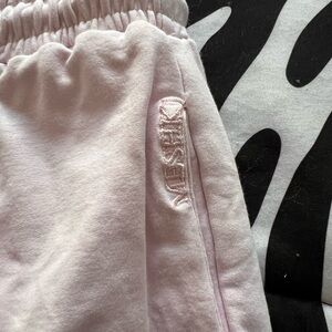 Sylvia Baby Pink Joggers from Meshki